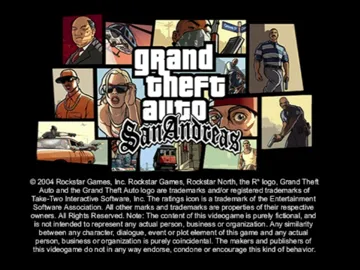 Grand Theft Auto - San Andreas screen shot title